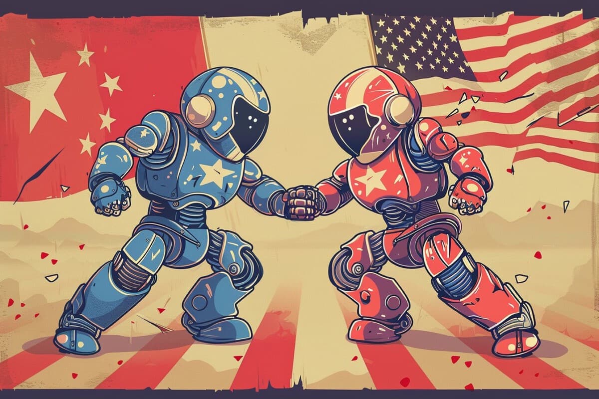 ¿China o EE.UU.? Quién está ganando la carrera por dominar la IA en 2026?