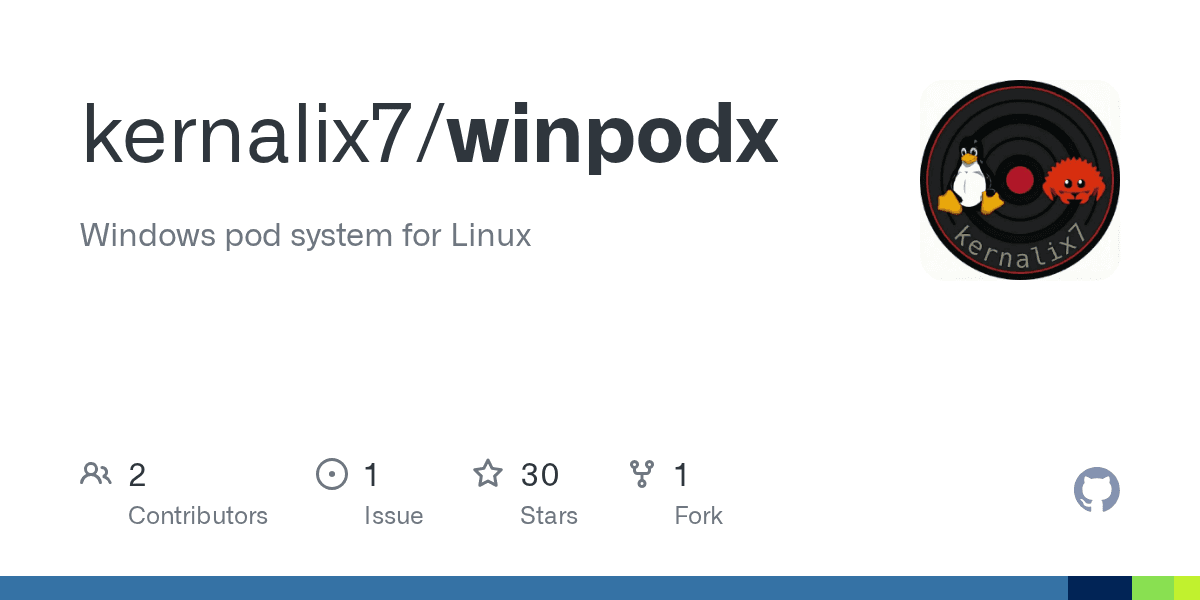 Captura de pantalla de una ventana de Windows integrada en un escritorio Linux con fondo minimalista