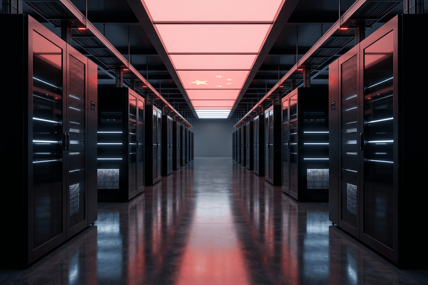 Fotografía de un superordenador chino con procesadores alternativos a GPU