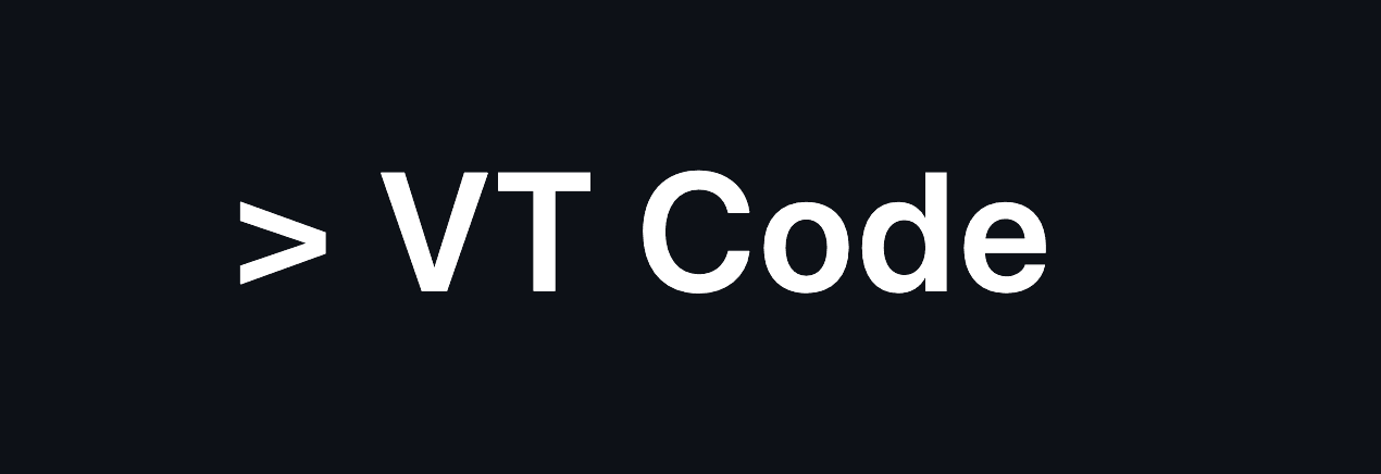 Captura de pantalla de VT Code ejecutándose en una terminal con código resaltado