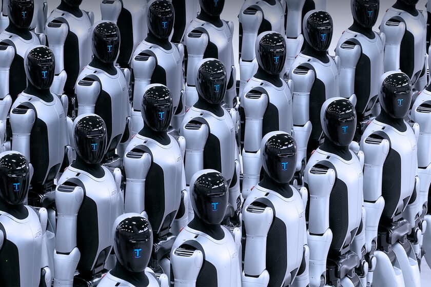 Robot humanoide con un documento de identidad digital flotando frente a su pecho, fondo de bandera china