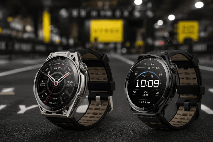 Amazfit Balance 3 y Balance Ultra en muñeca durante entrenamiento HYROX