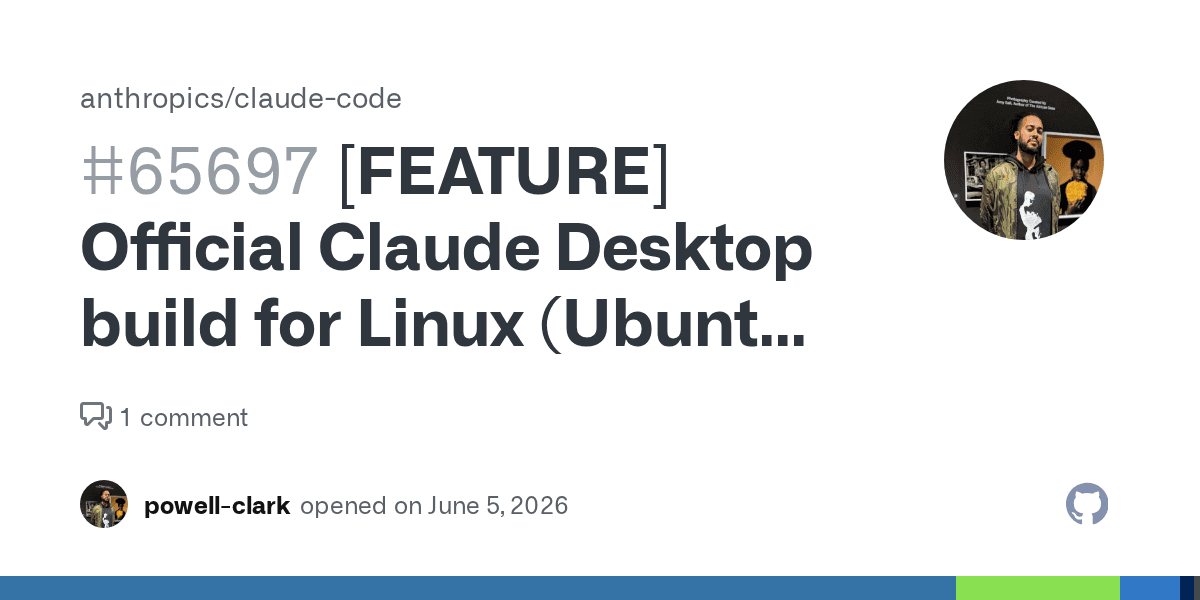 Captura de pantalla de Claude Desktop ejecutándose en un escritorio Linux con ventanas de terminal y código abierto