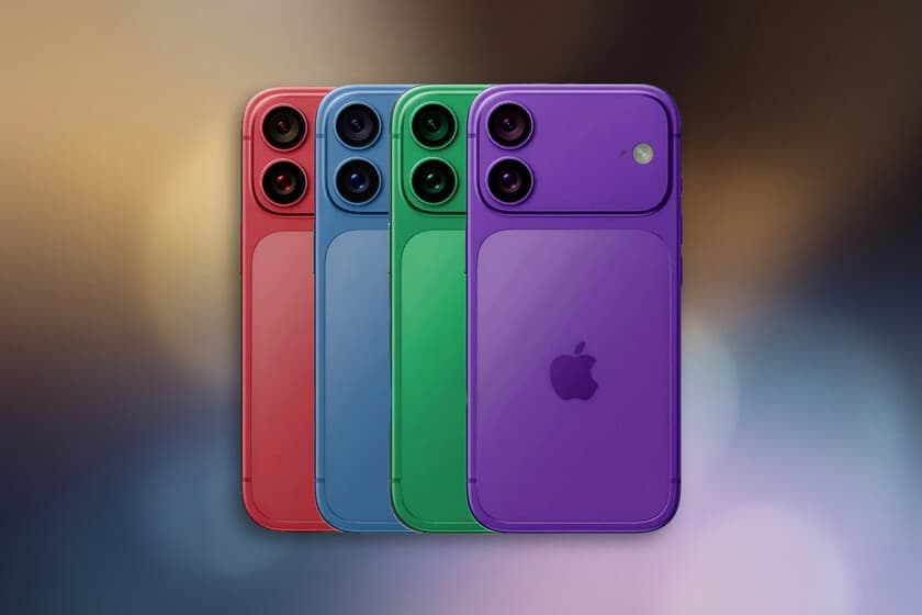 Render conceptual del iPhone 18 con procesador de 2nm