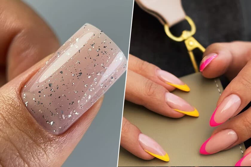 Mano con cutículas retiradas y una fresa eléctrica de manicura rusa